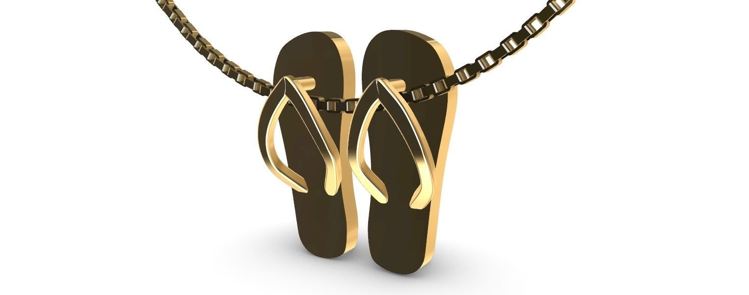 Havaianas Pendant 3D print model_0