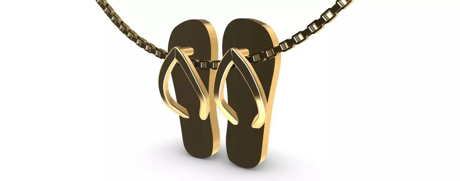 Havaianas Pendant 3D print model_0