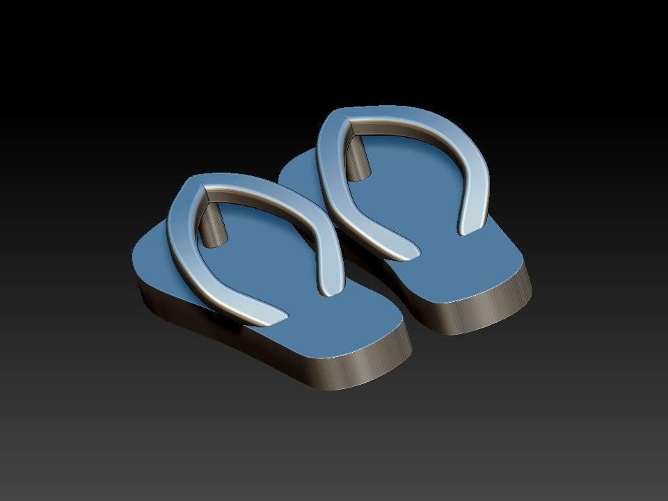Havaianas Pendant 3D print model_9