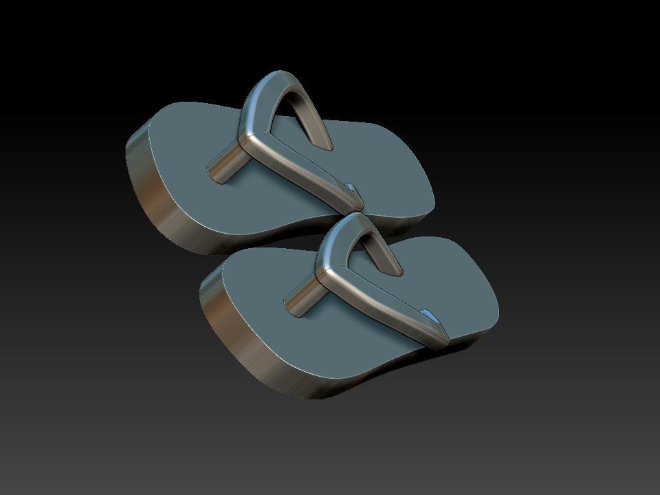 Havaianas Pendant 3D print model_11