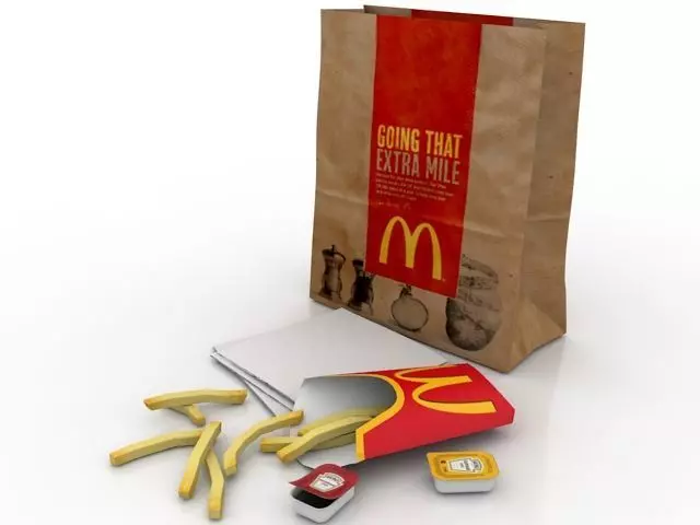 Mc Donalds Delivery Free 3D model