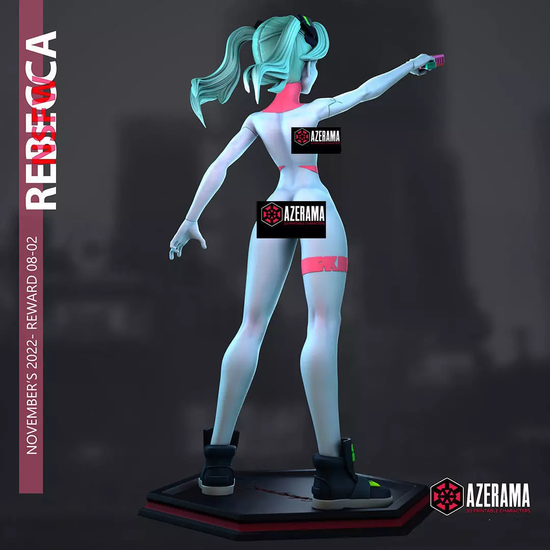 REBECCA NSFW STL READY FOR 3D PRINTING 3D print model_2