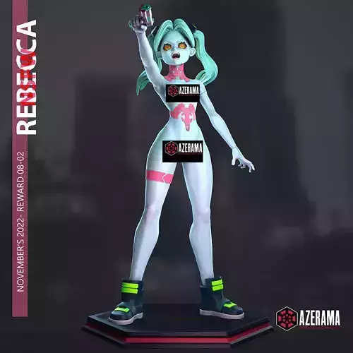 REBECCA NSFW STL READY FOR 3D PRINTING 3D print model