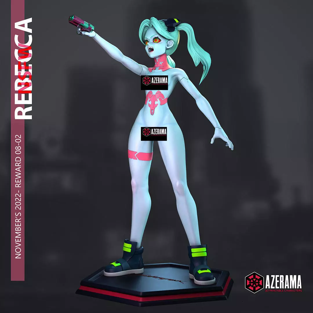 REBECCA NSFW STL READY FOR 3D PRINTING 3D print model_1