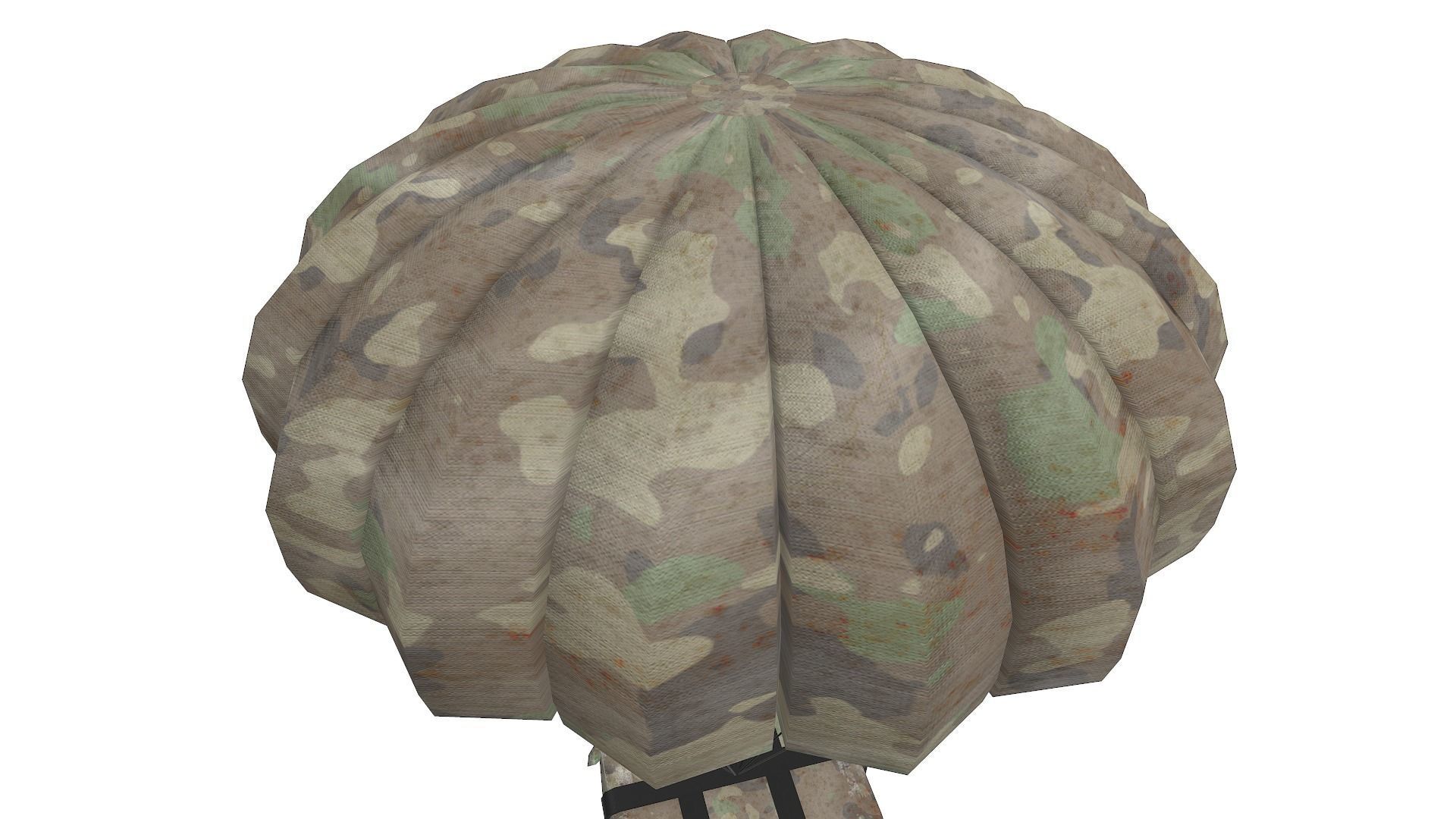 Air Drop Boxes Low-poly 3D model_10