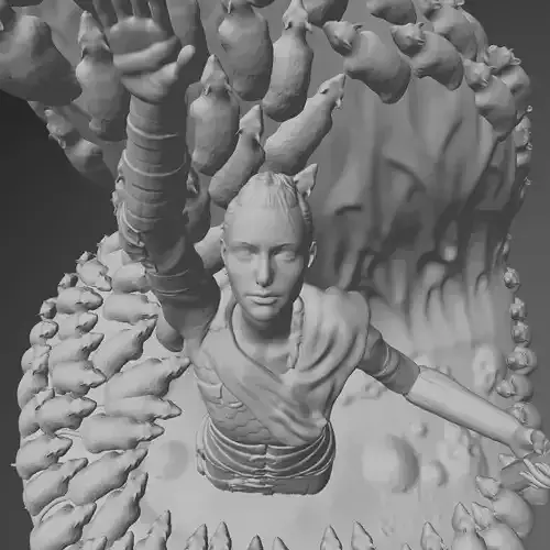 A PLAGUE TALE REALISTIC ART 3D print model