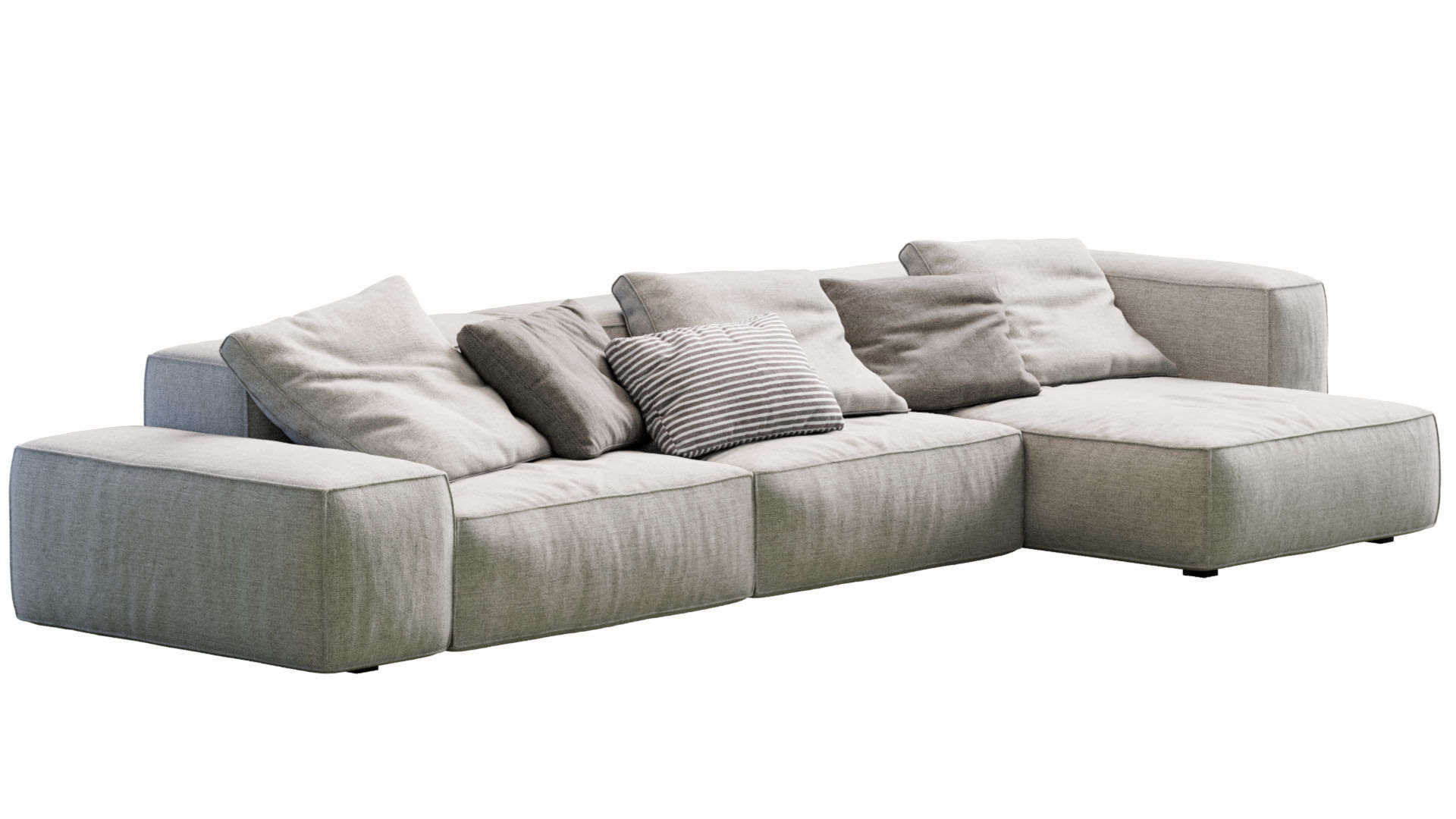 Living Divani NeoWall Sofa 3D model_1