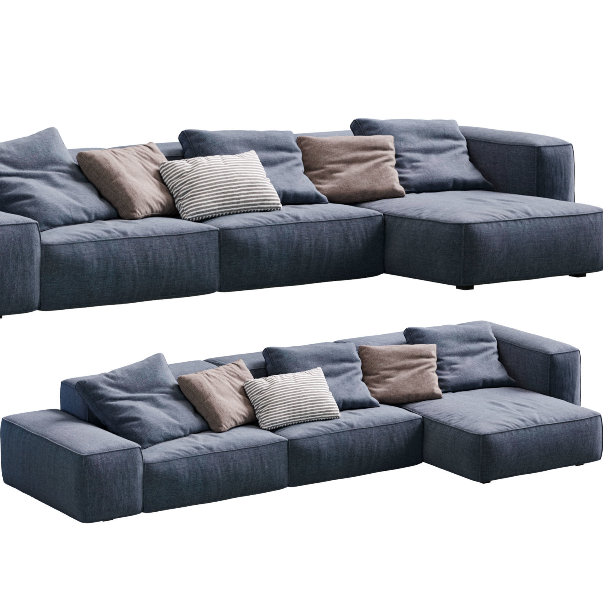 Living Divani NeoWall Sofa 3D model_11