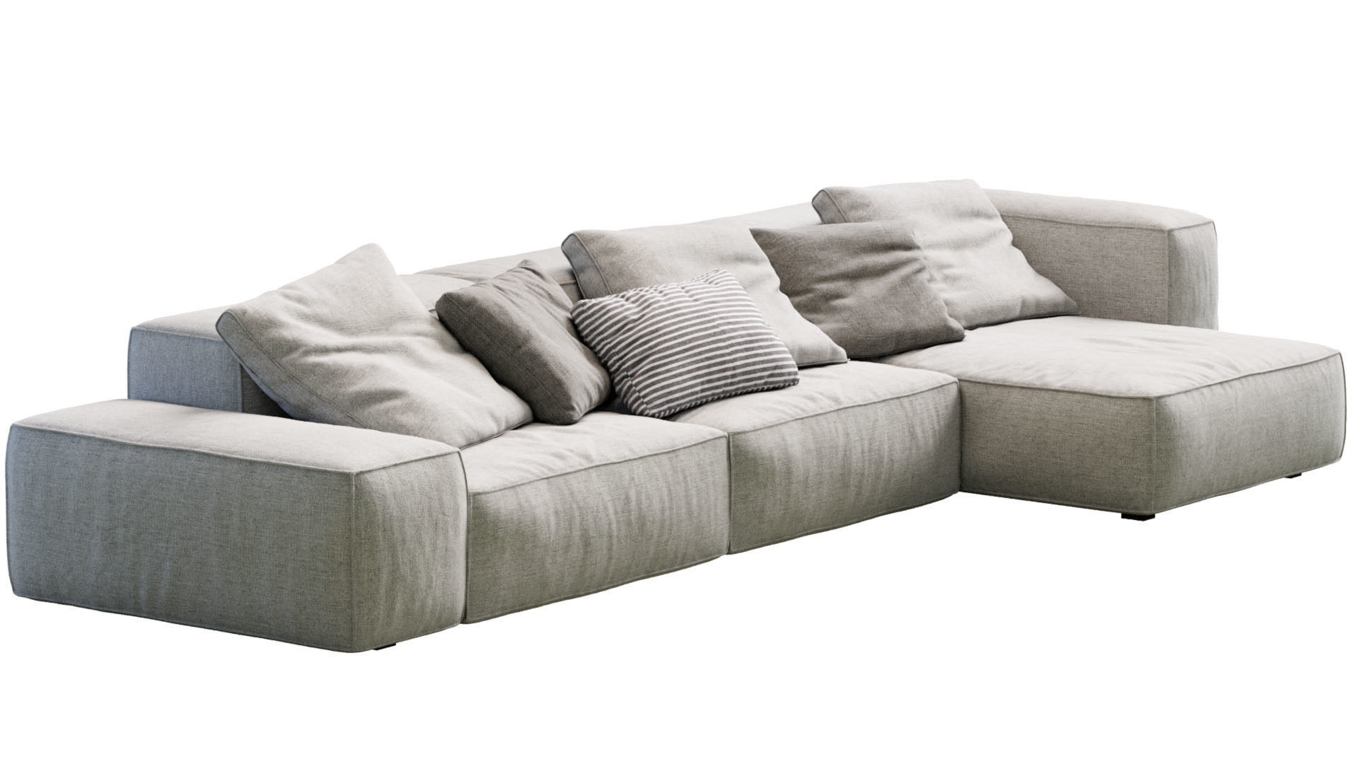 Living Divani NeoWall Sofa 3D model_13