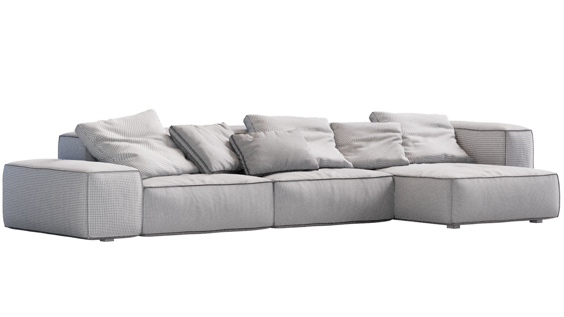 Living Divani NeoWall Sofa 3D model_15
