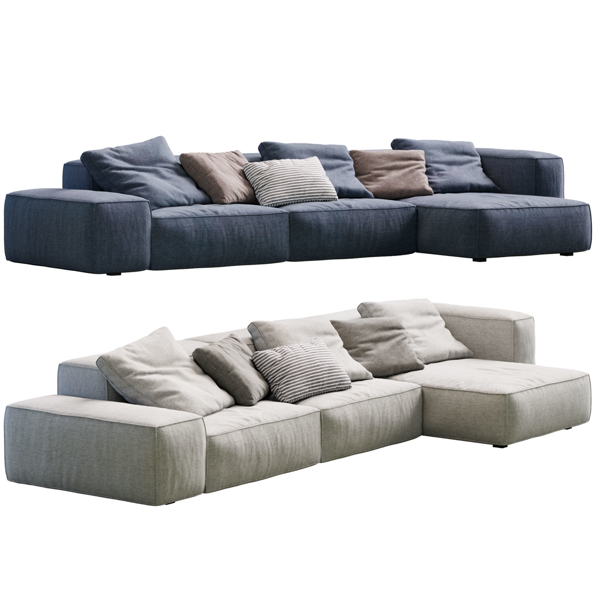 Living Divani NeoWall Sofa 3D model_9