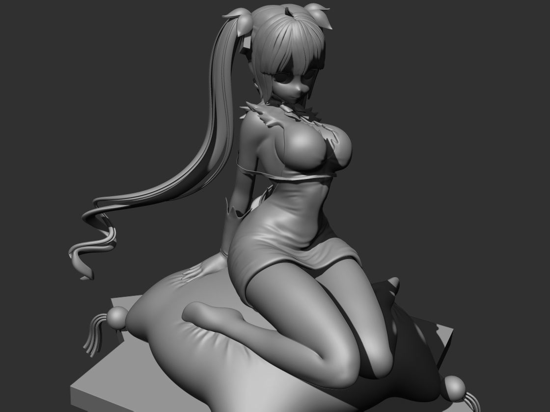 Hestia Danmachi 3d model 3D print model_1