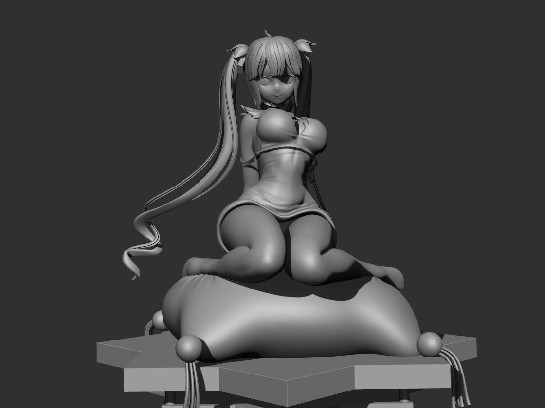 Hestia Danmachi 3d model 3D print model_4