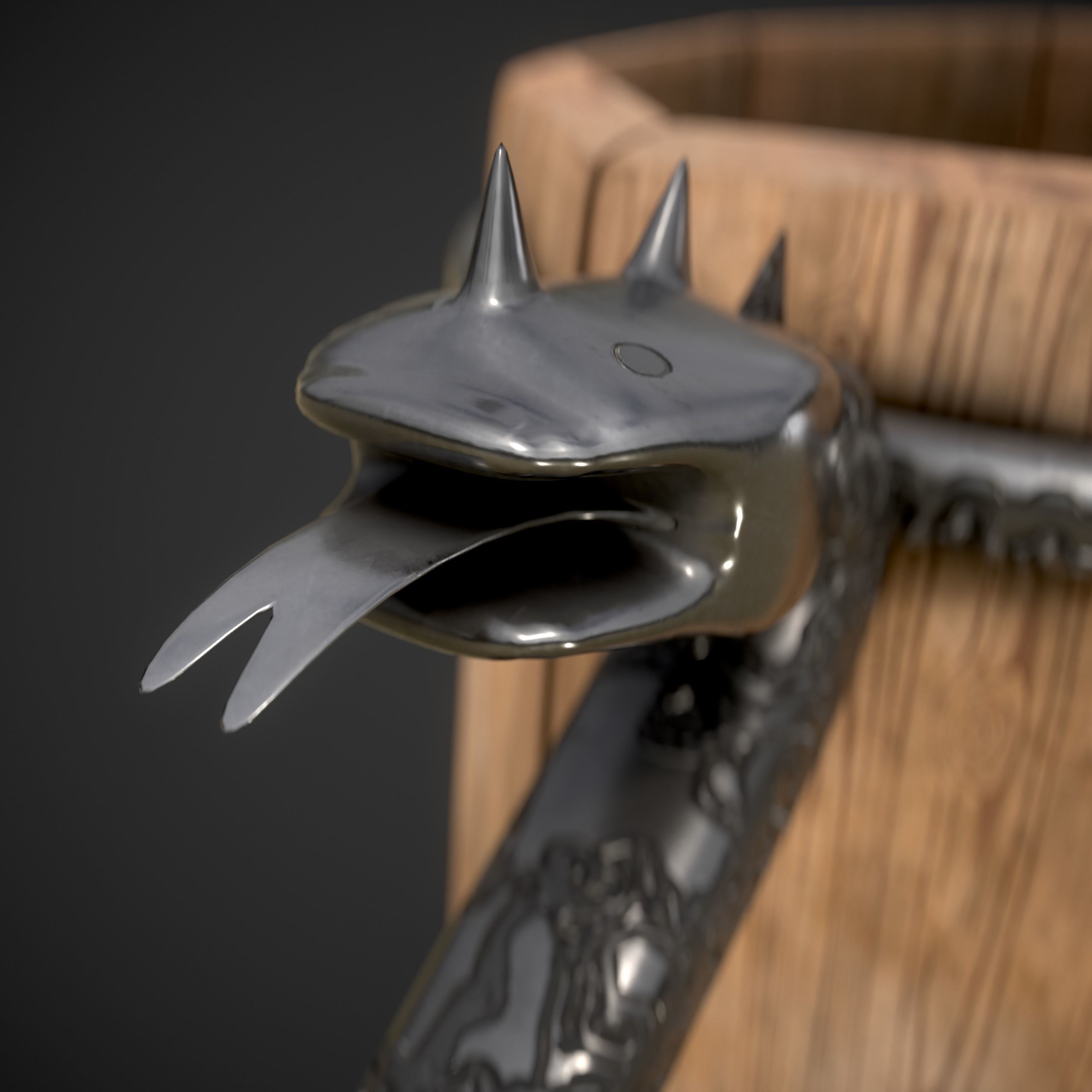  Cup Model with PBR texture Low-poly 3D model_3