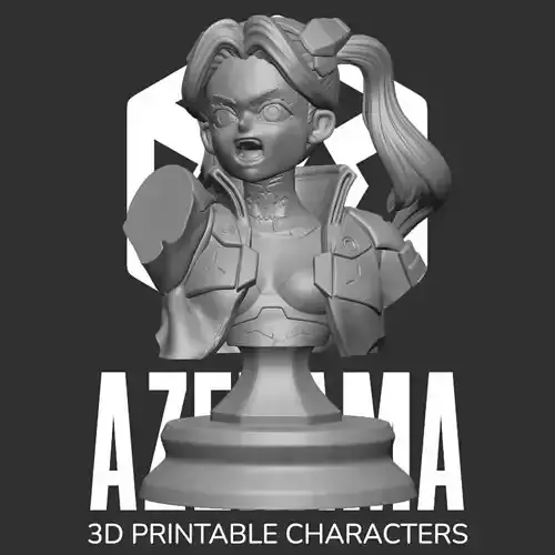 REBECCA BUST STL READY FOR 3D PRINTING