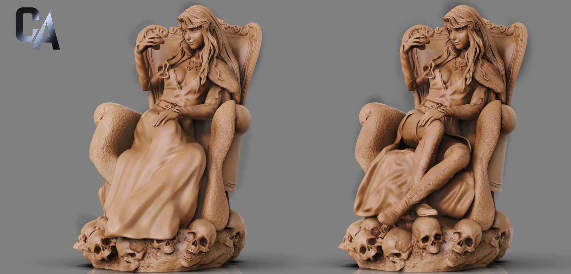 Lenore - Castlevania - 3D Print 3D print model_7