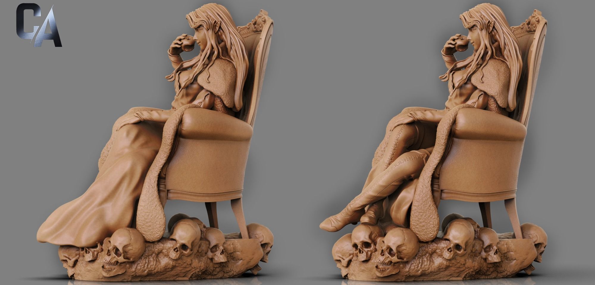 Lenore - Castlevania - 3D Print 3D print model_8