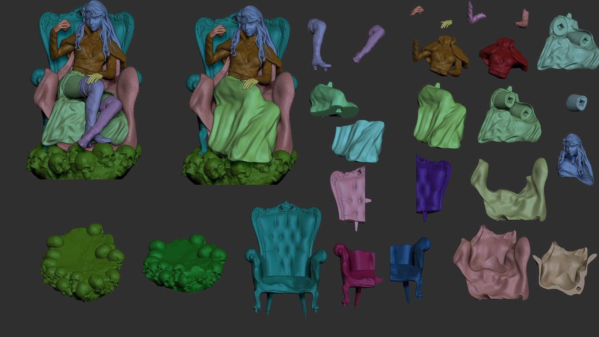 Lenore - Castlevania - 3D Print 3D print model_11