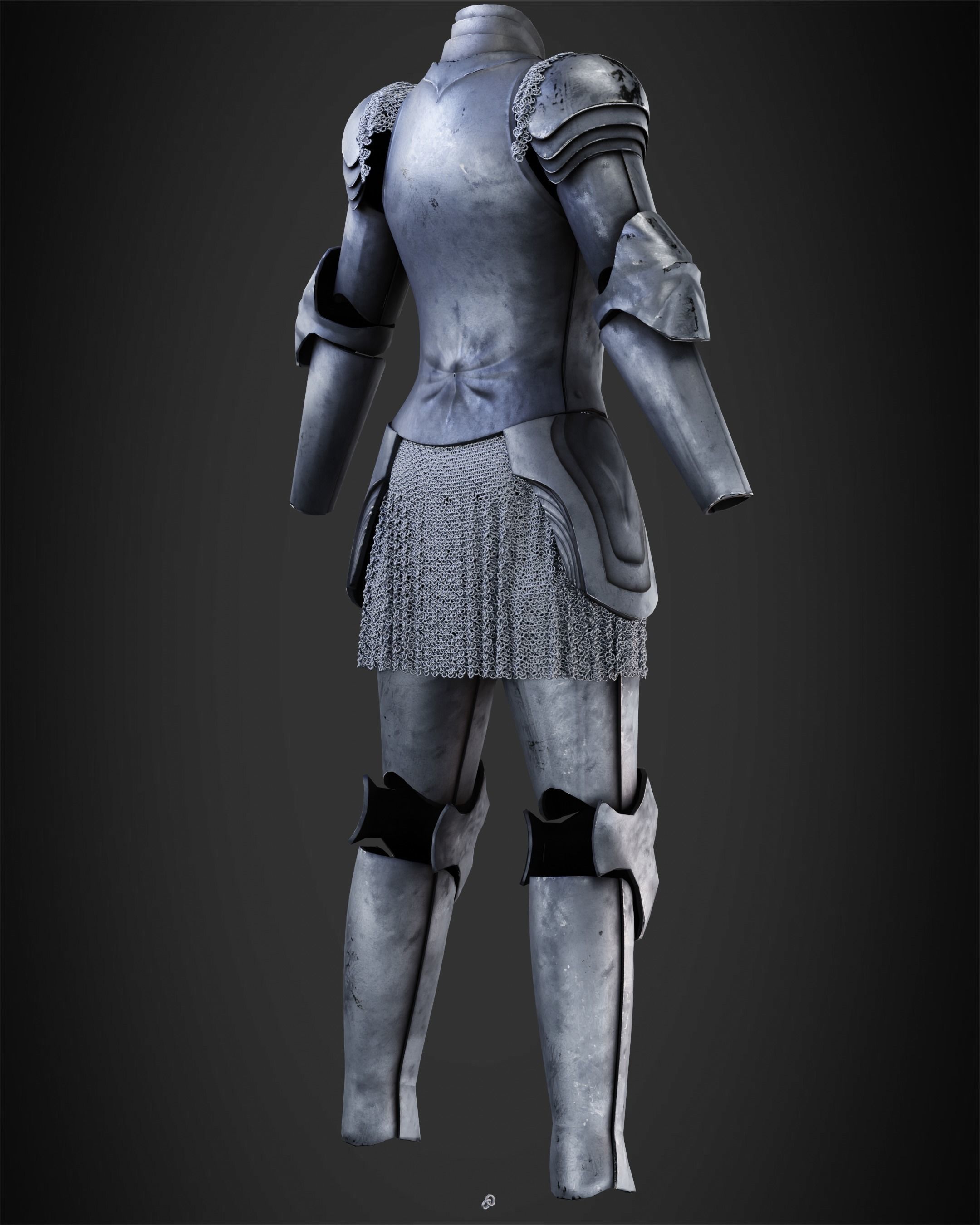 LOTR Galadriel Numenor Armor for Cosplay 3D print model_7