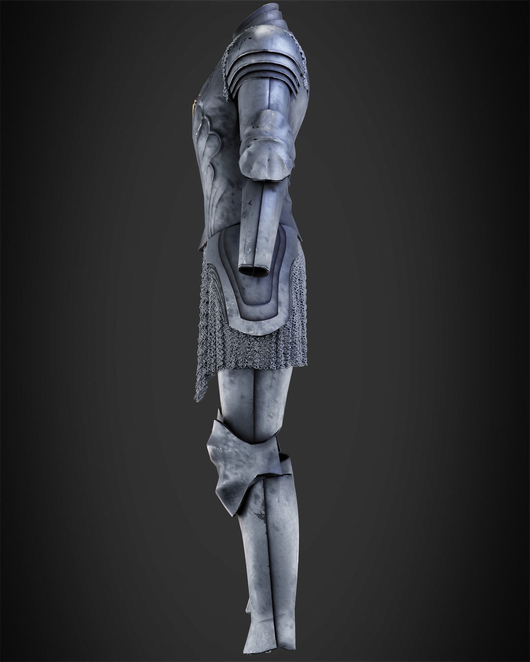 LOTR Galadriel Numenor Armor for Cosplay 3D print model_4