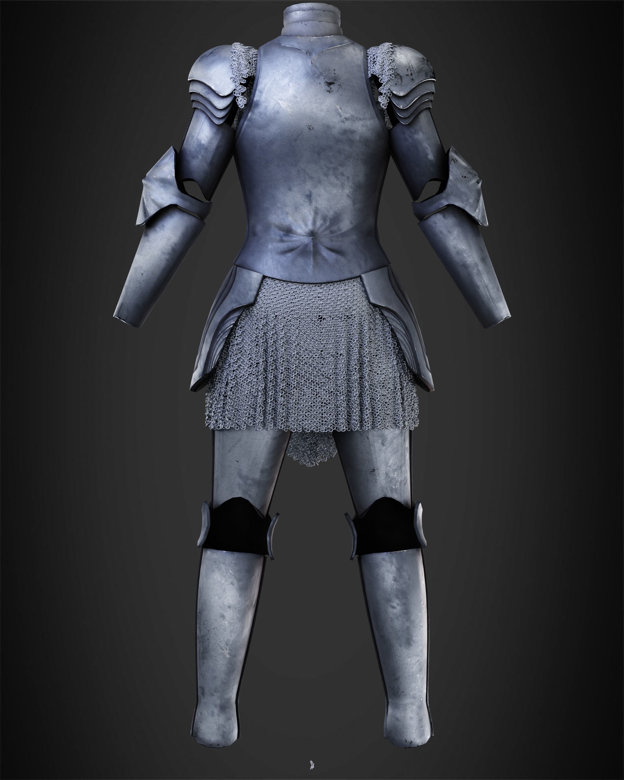 LOTR Galadriel Numenor Armor for Cosplay 3D print model_6