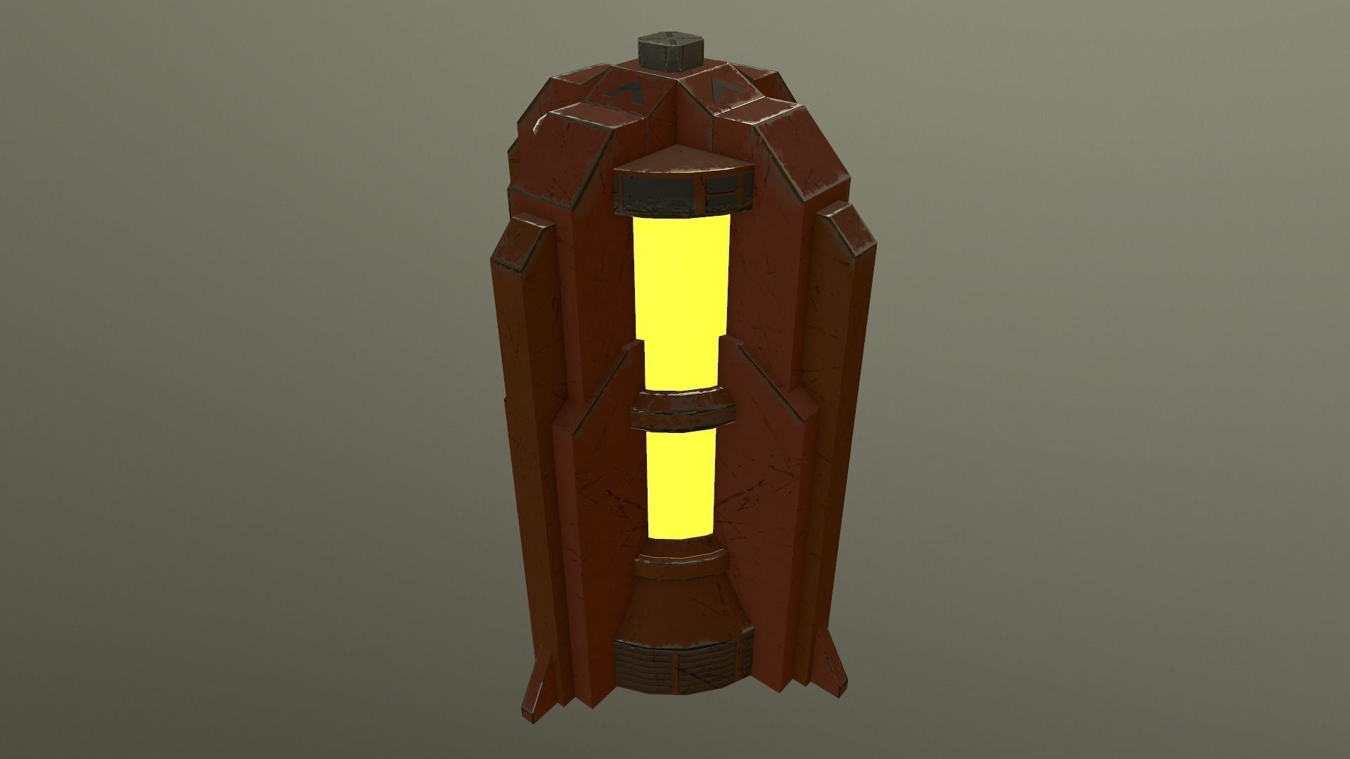 Generator 04 Low-poly 3D model_22