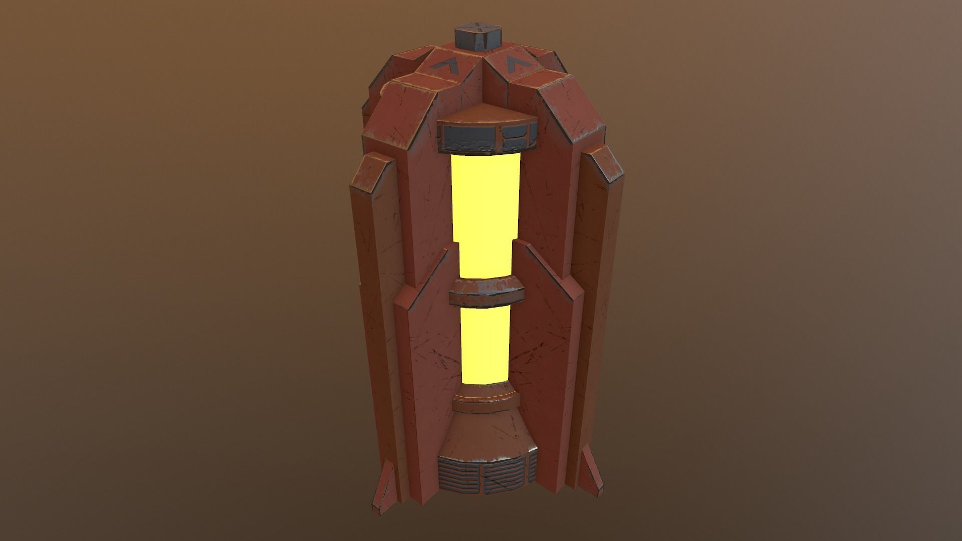 Generator 04 Low-poly 3D model_24