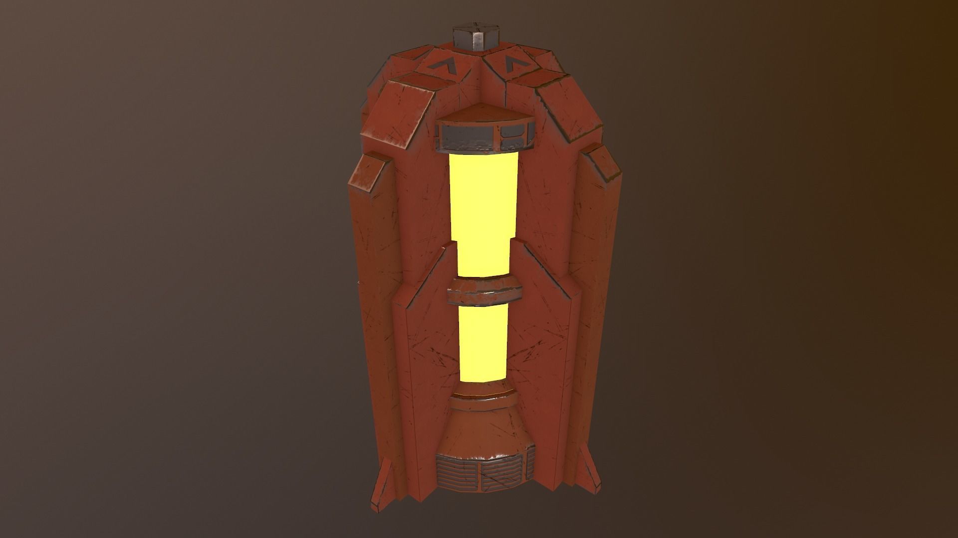 Generator 04 Low-poly 3D model_6