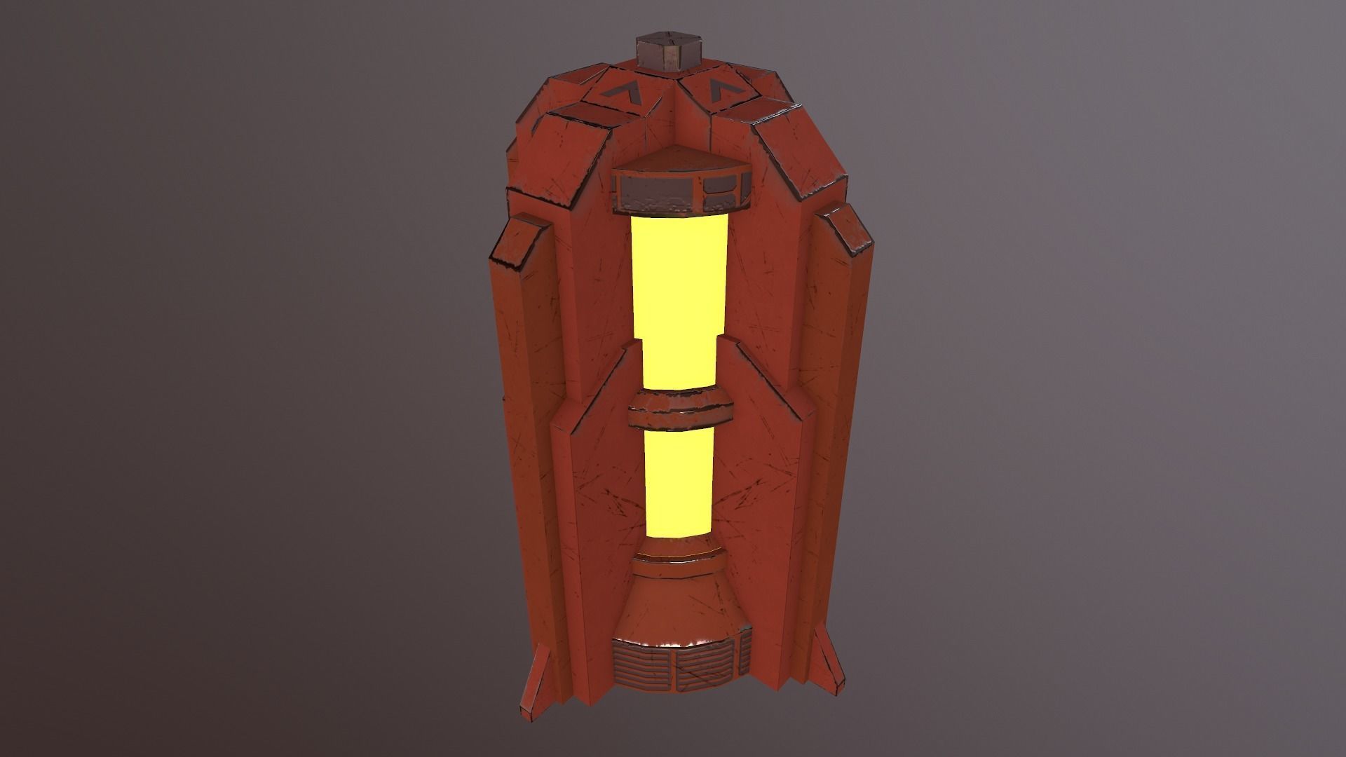 Generator 04 Low-poly 3D model_27