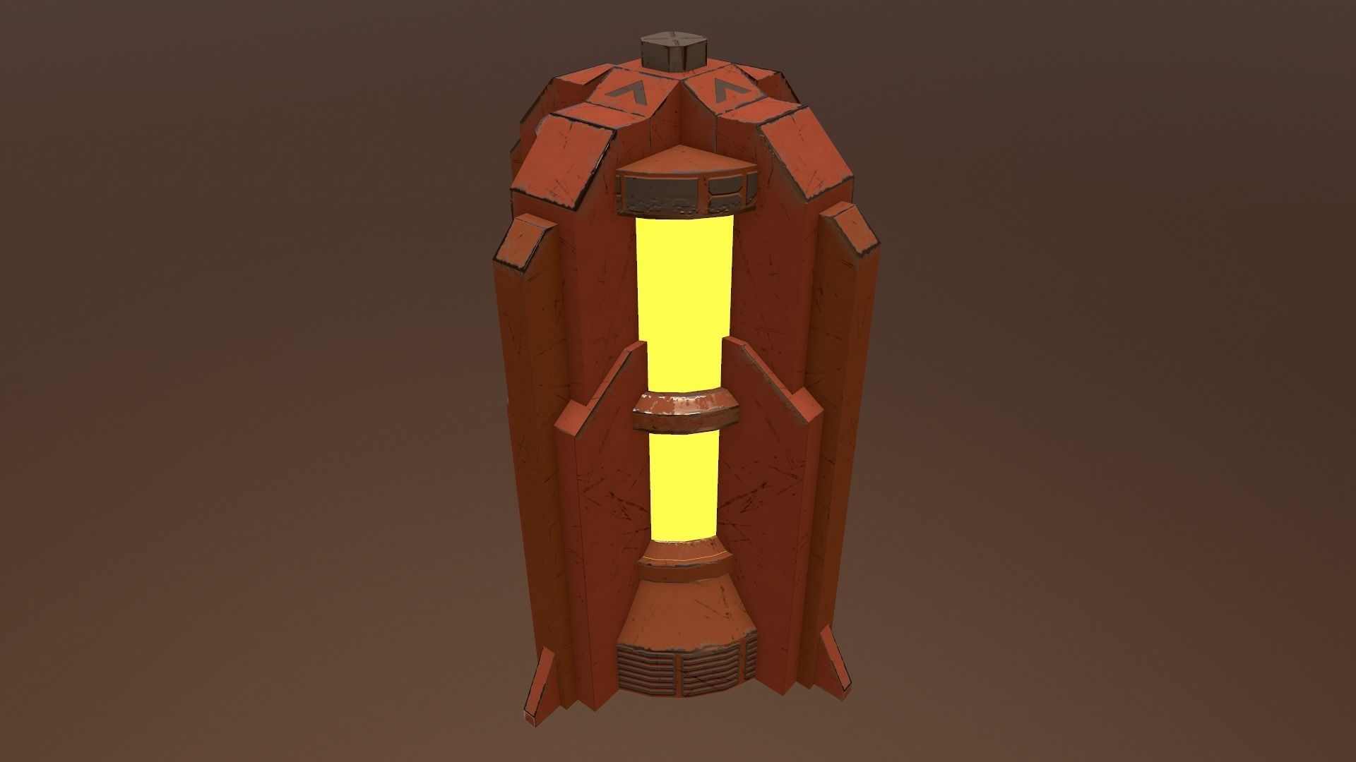 Generator 04 Low-poly 3D model_14