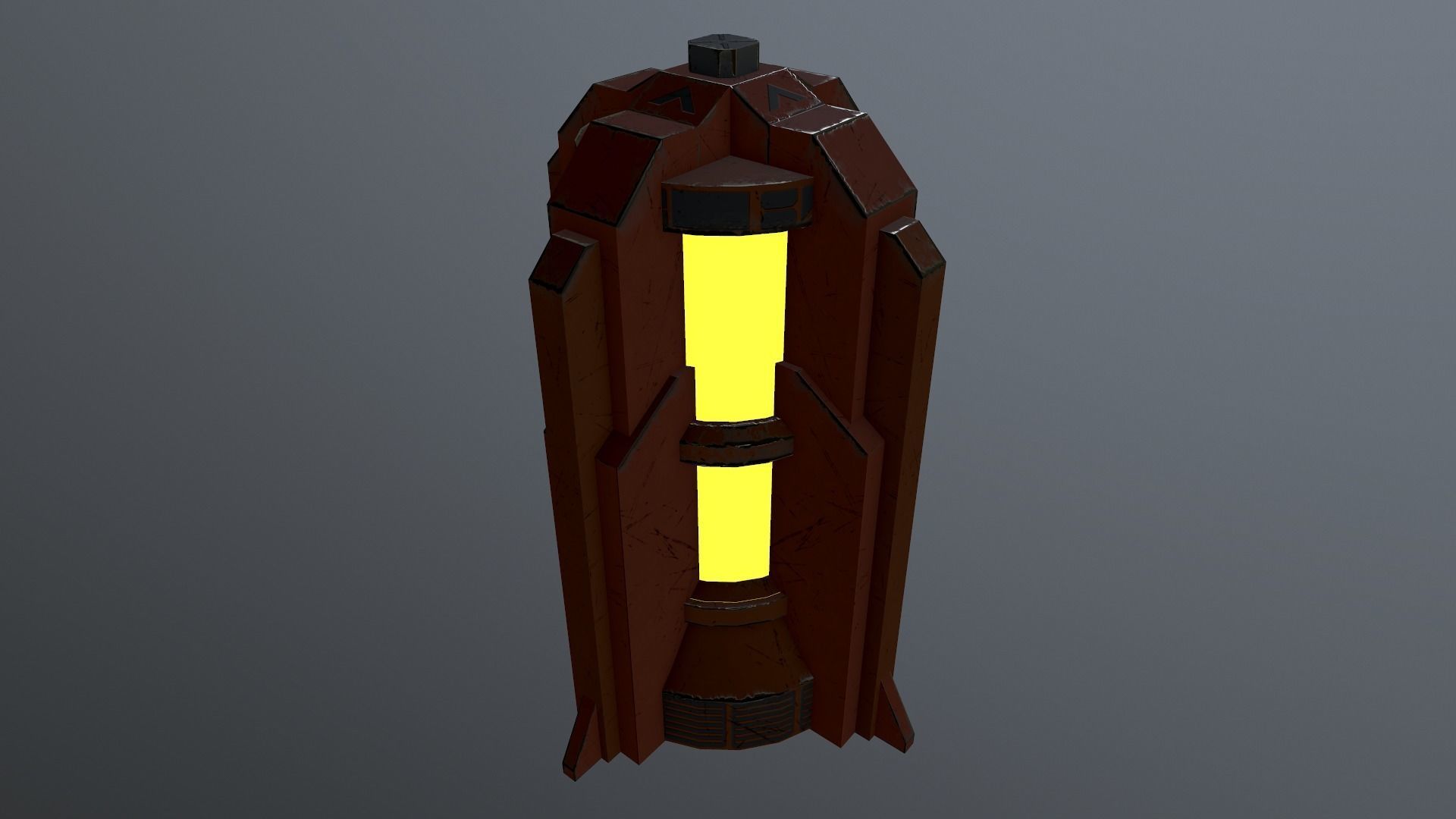 Generator 04 Low-poly 3D model_25