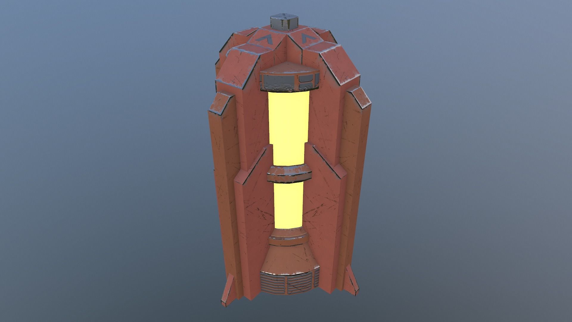 Generator 04 Low-poly 3D model_19