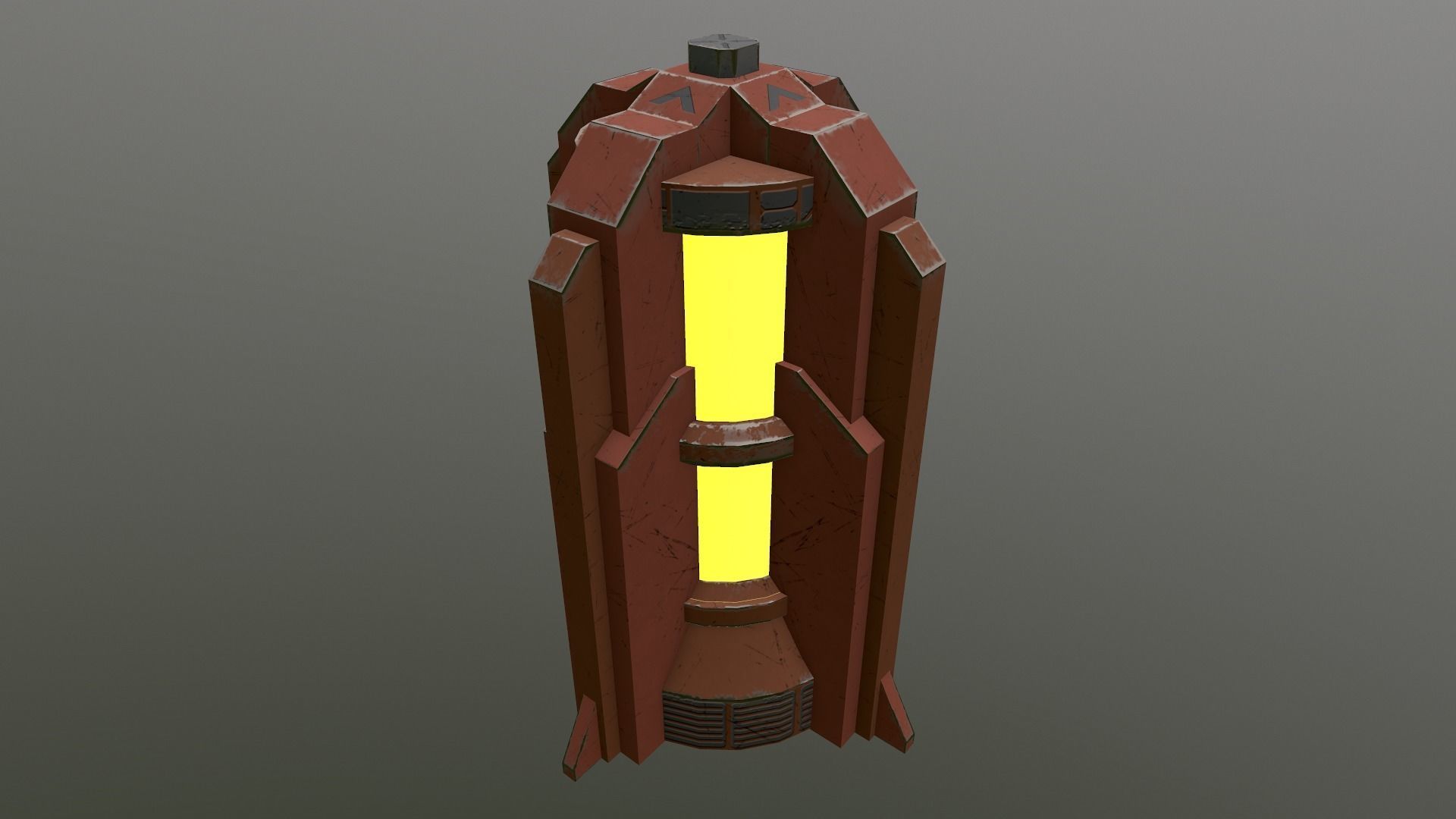 Generator 04 Low-poly 3D model_23