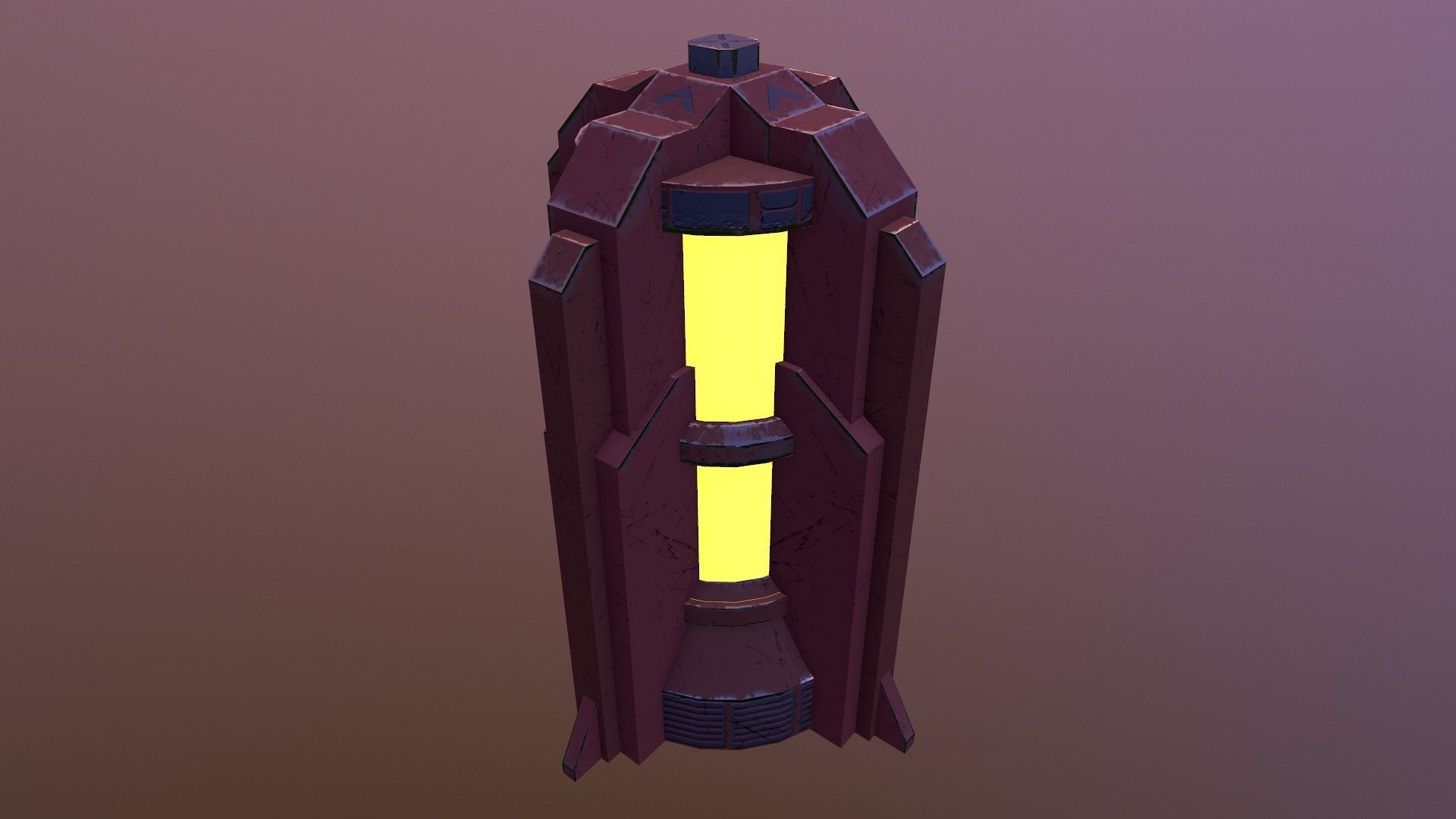 Generator 04 Low-poly 3D model_20