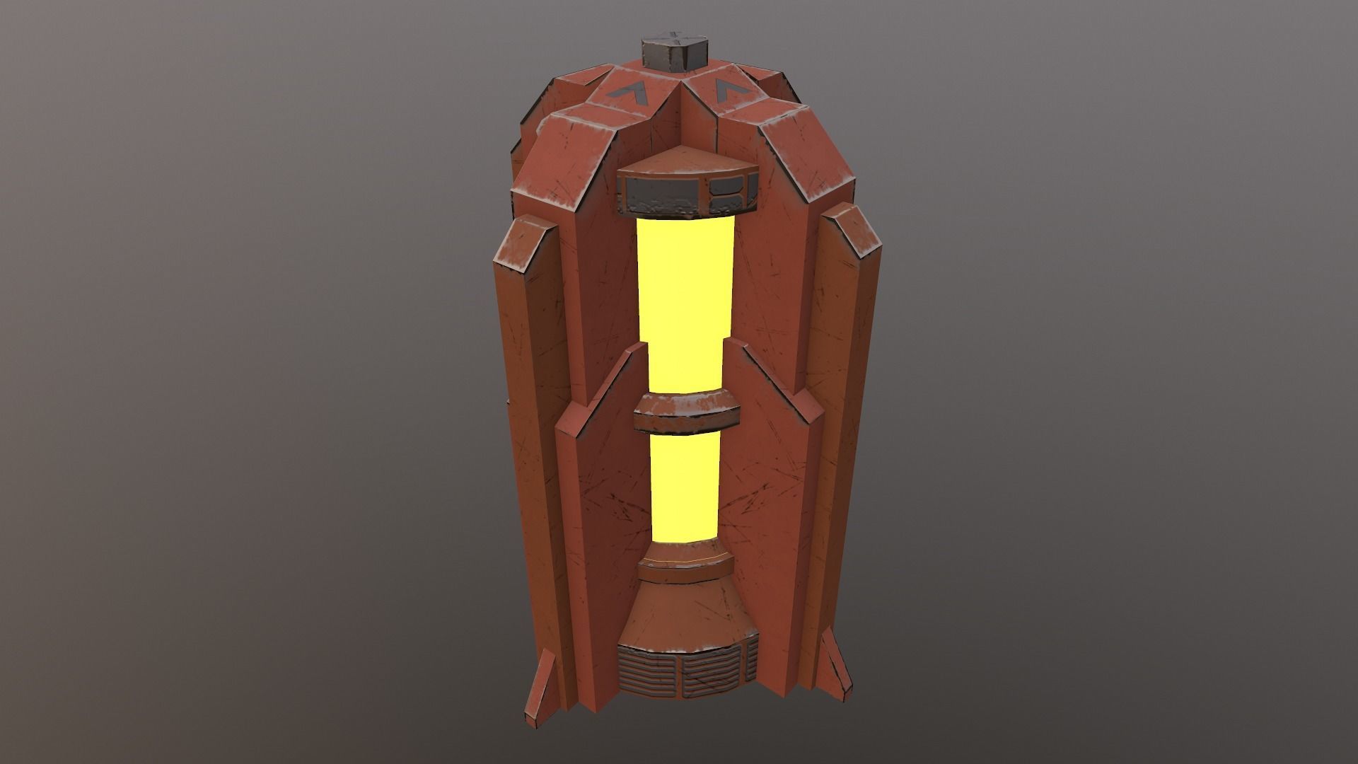 Generator 04 Low-poly 3D model_18