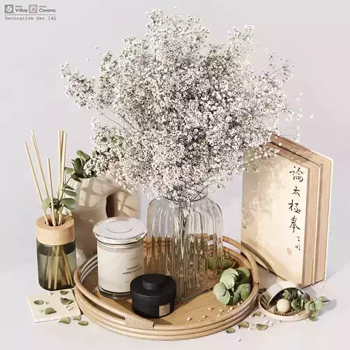Decorative Set 141 3D model