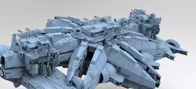 Star Ship pulse generator space walkways 2