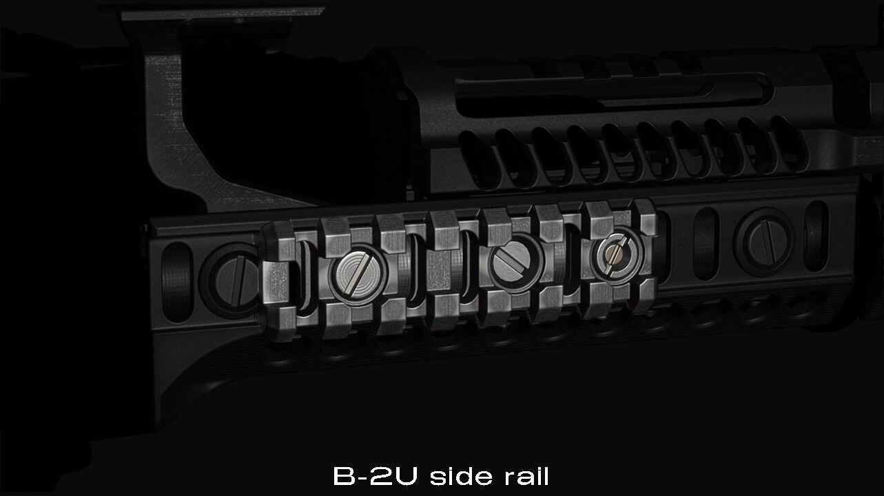 PP-19-01 Vityaz various attachments Low-poly 3D model_13