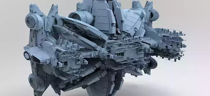 Star Ship pulse generator space walkways 3 