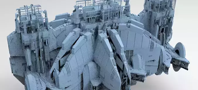 Star Ship pulse generator space walkways 4 