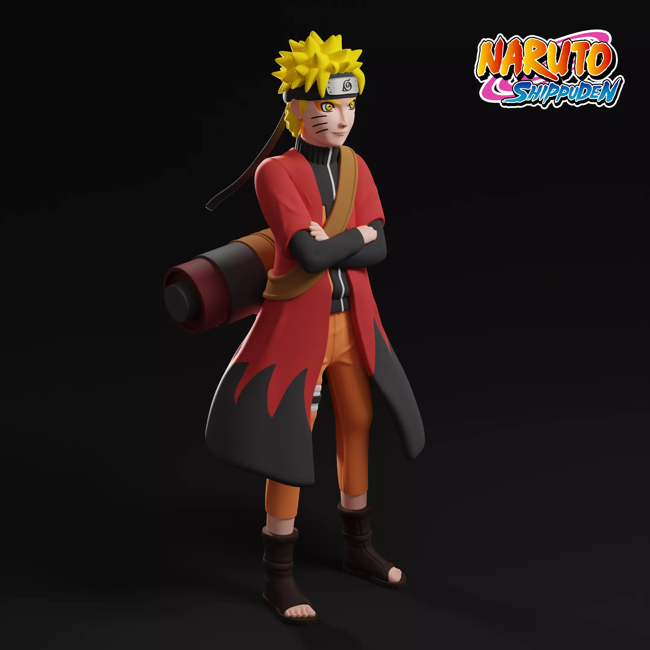 Naruto Uzumaki - Sage Mode 3D print model