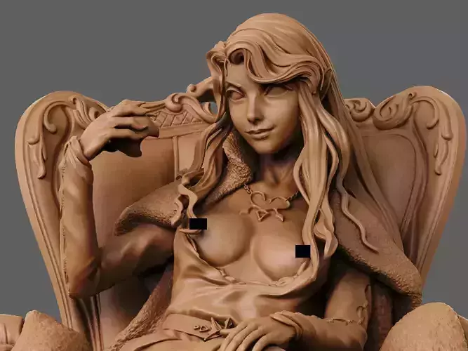 Lenore NSFW 3D Print 3D print model