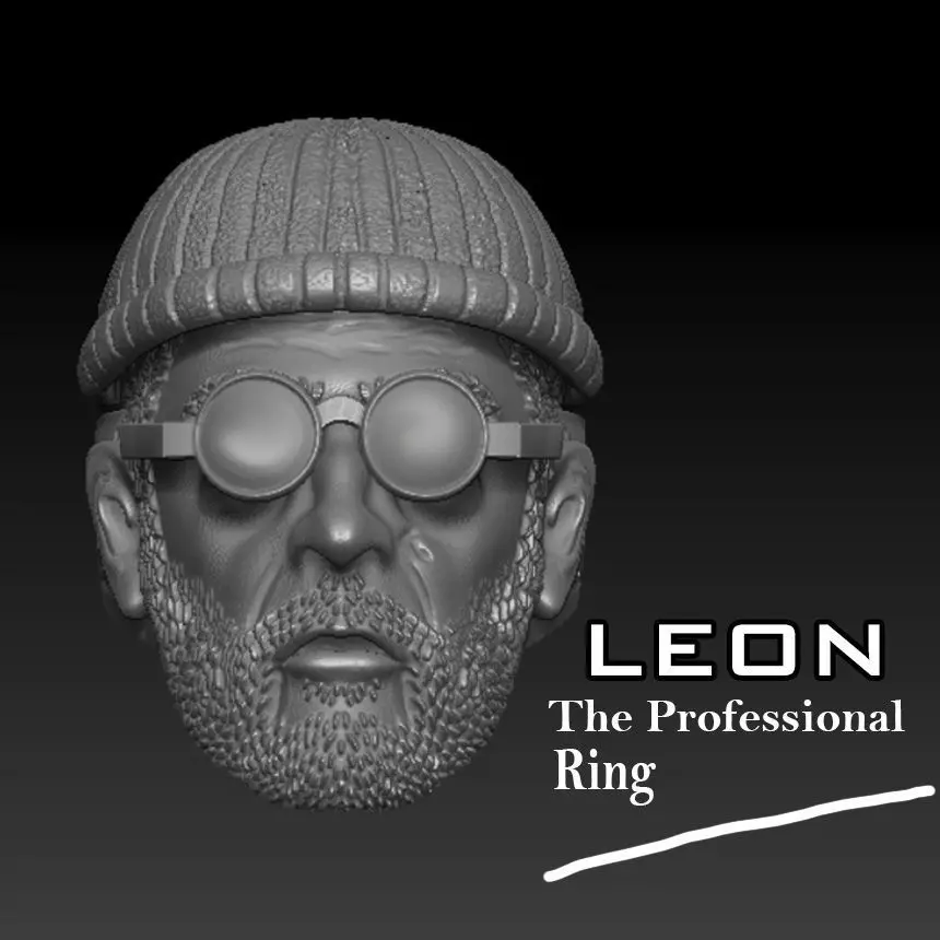 Leon The Professional Ring 3D print model