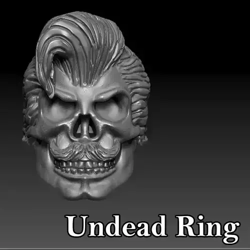 Undead Ring 3D print model