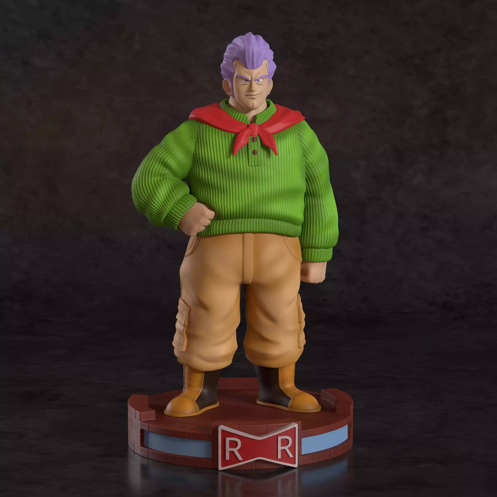 General White STL 3D print model