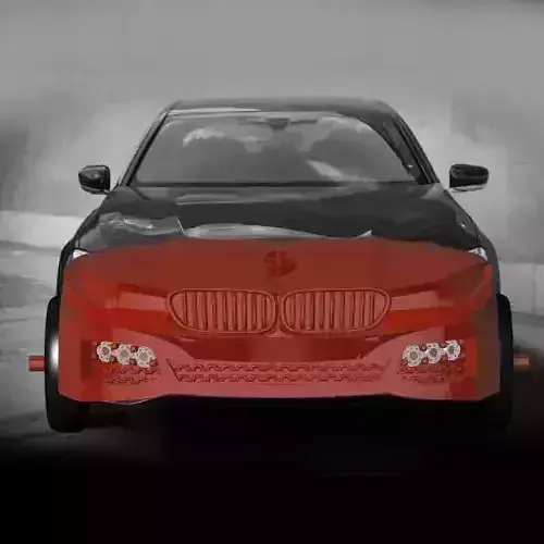 Sport Car ring 3D print model