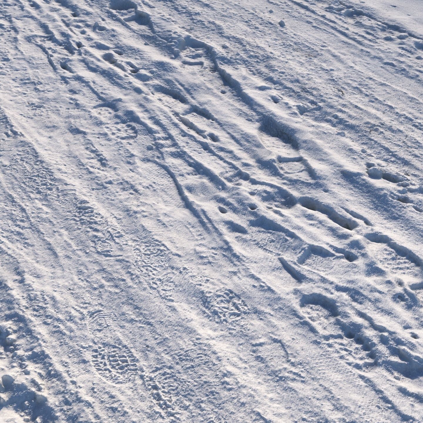 Winter single lane road 04 12 meters 3D model_2