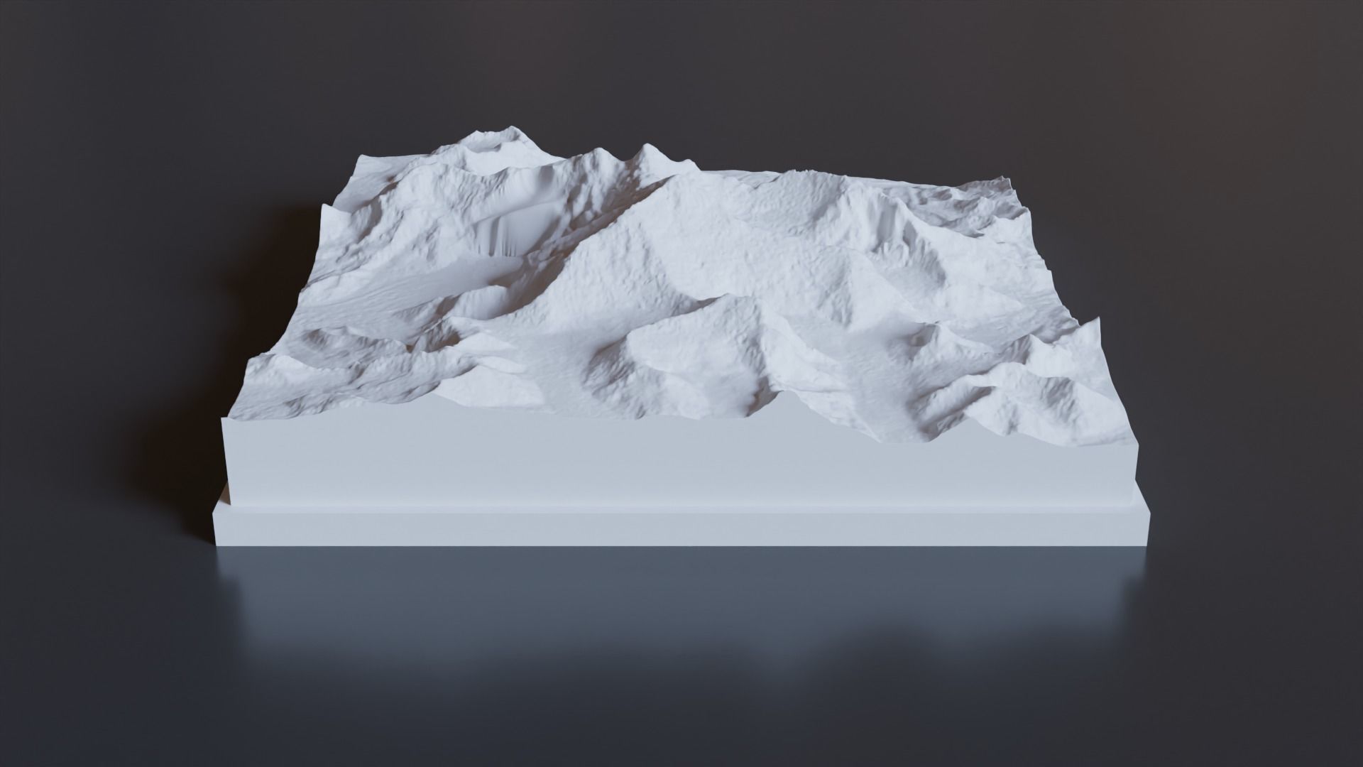 Mount Everest 3D Print Model 3D print model_4
