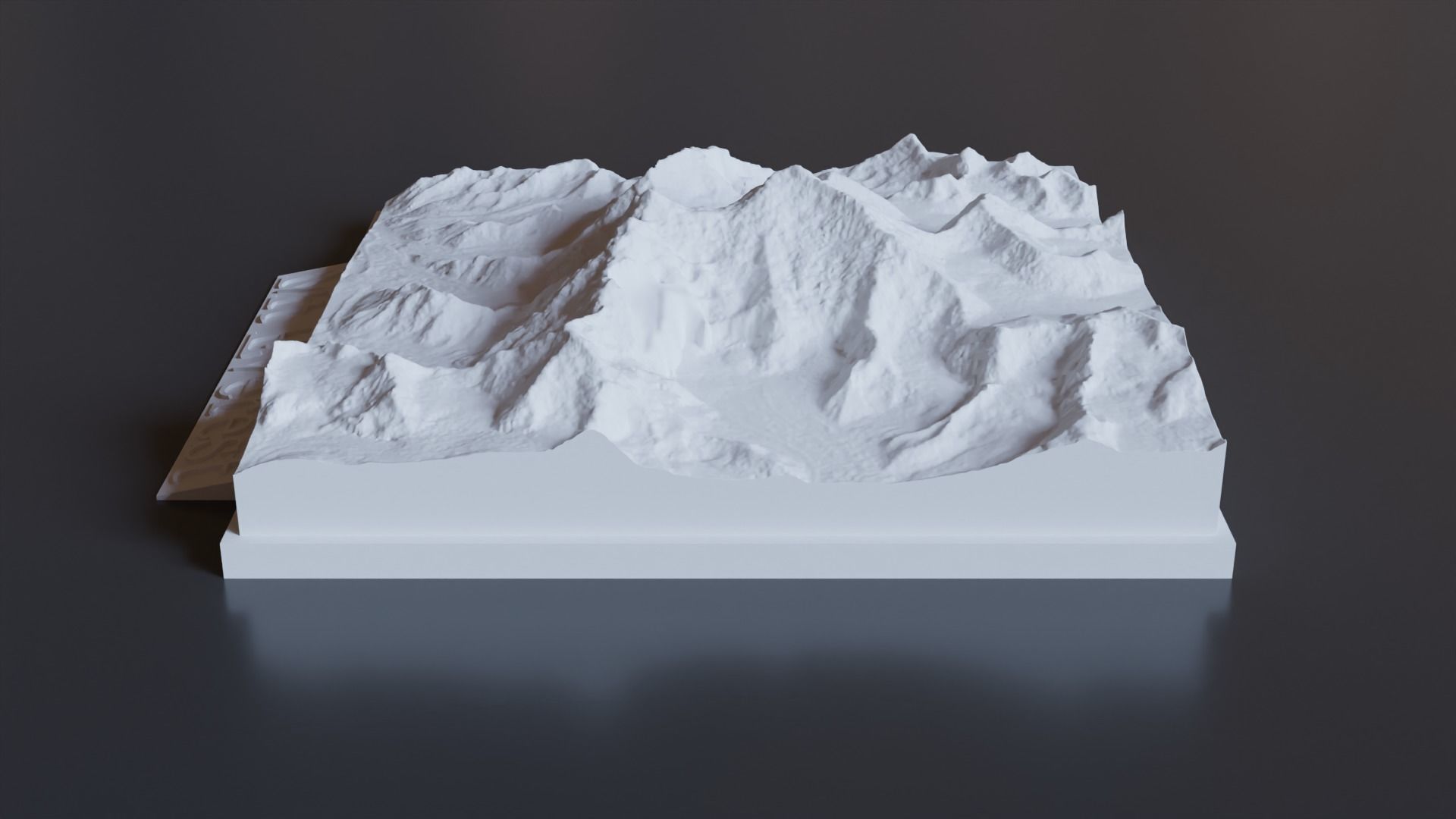 Mount Everest 3D Print Model 3D print model_6