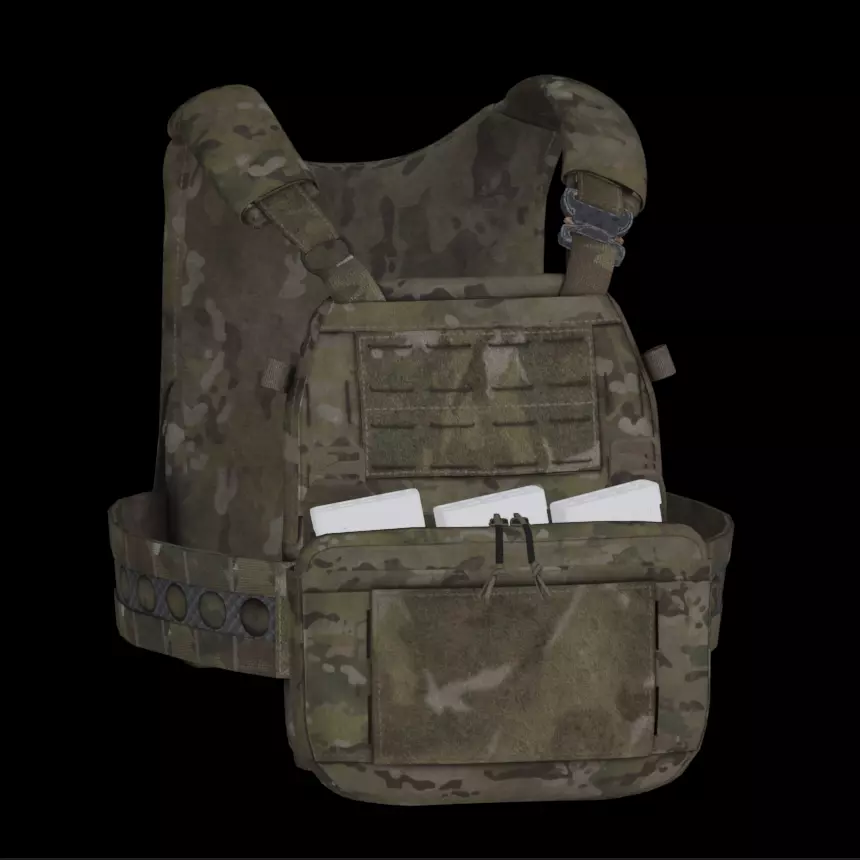 Ferro Concepts DOPE Front Flap Low-poly 3D model_3